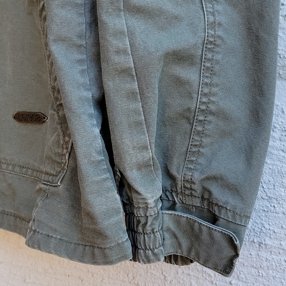 Lee Cooper 1908 East London Authentic Heritage Camo Green Jacket. Size- XL/L - Picture 7 of 10